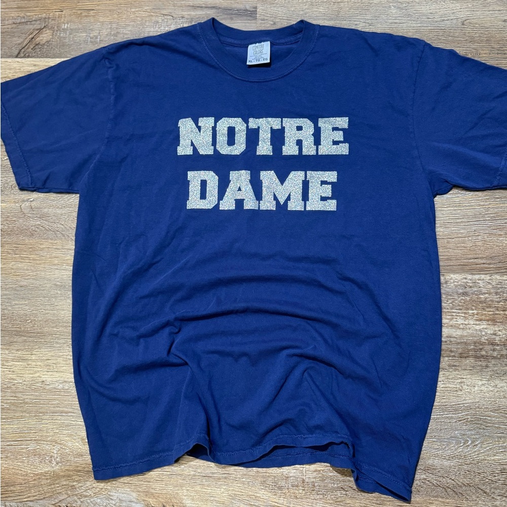 Notre‎ Dame Rhinestone T shirt